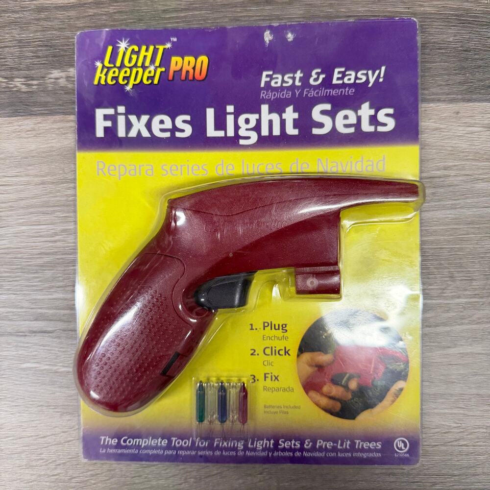Light Keeper Pro, Tool for Fixing Christmas Holiday Light Sets, New in box